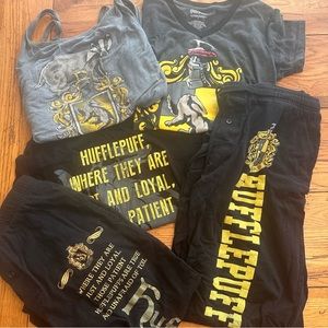 COMING SOON!  Hufflepuff Tops and Pajama / Lounge Pants